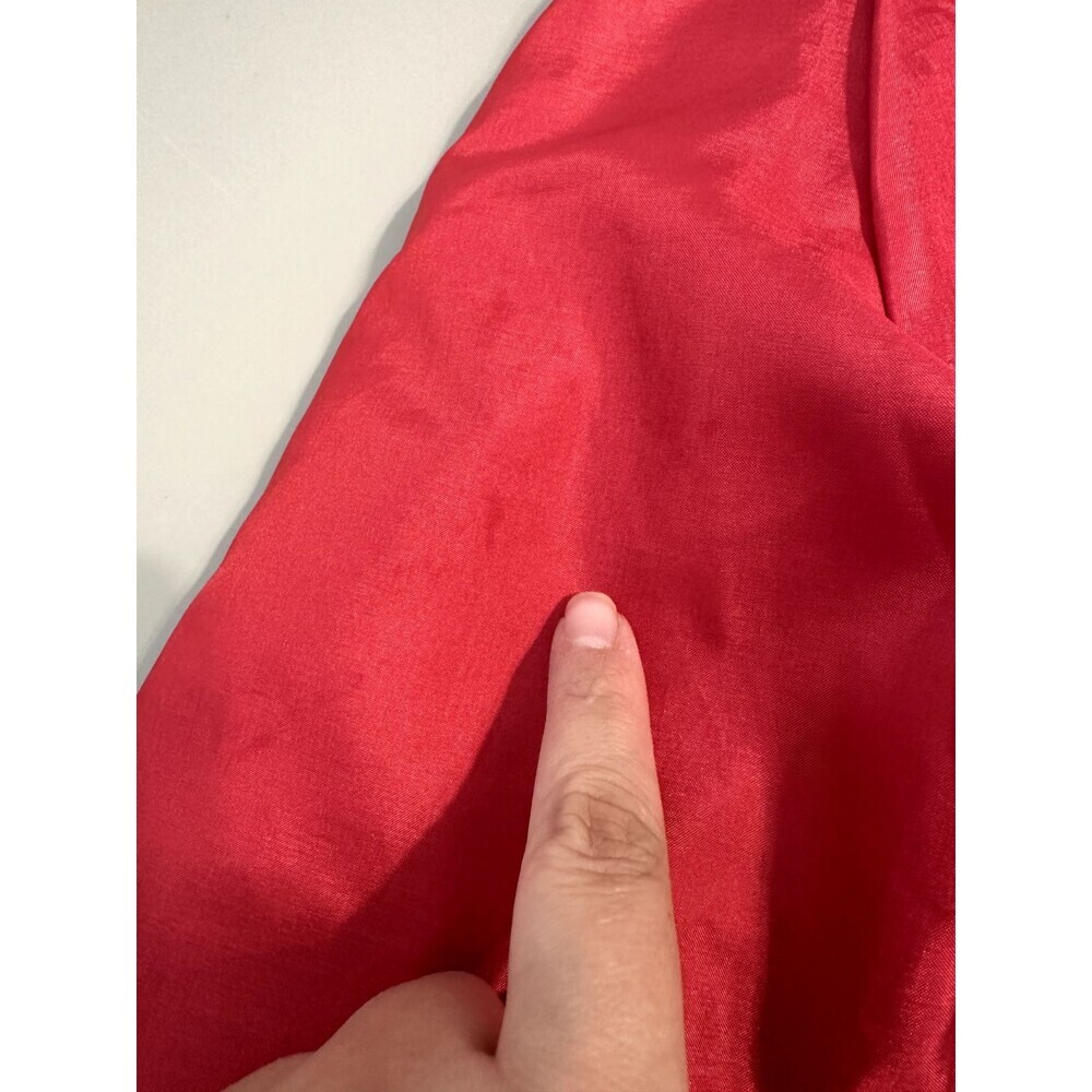 Vintage Lady Shapely Womans Red Pajama Top Size 40 Valentines Romantic Vampire - Picture 5 of 15